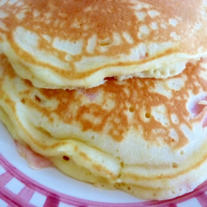 お食事系 ハムとコーン入りホットケーキ レシピ 作り方 By げんきノンタン 楽天レシピ お食事系 ハムとコーン入りホットケーキ レシピ 作り方 By げんきノンタン 楽天レシピ